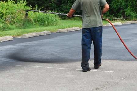Driveway sealcoating in Harmans by Kelbie Home Improvement, Inc.