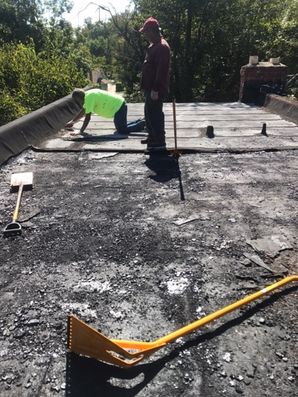 Before & After New Flat Roof in Baltimore, MD (2)