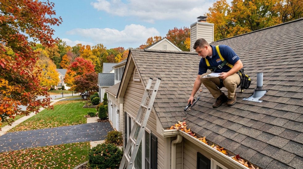 Why Fall Roof Inspections Are Important for Maryland Homeowners