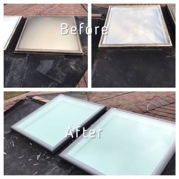 Before & After Replacement Skylights in Laurel, MD (1)